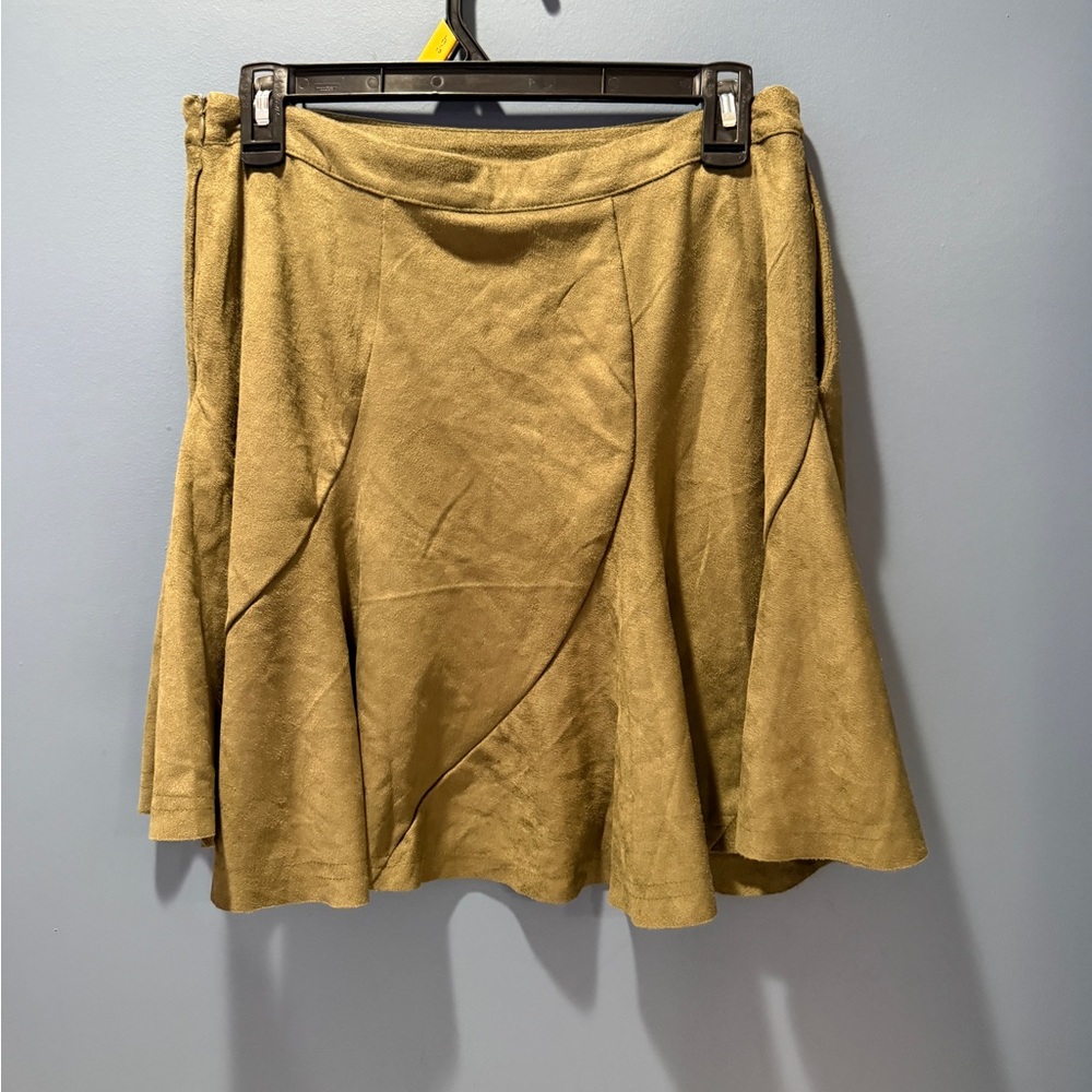 Fashion Nova Olive Mini Skirt